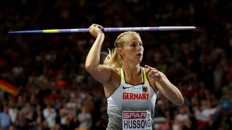 Christin Hussong gehört in Doha zu den deutschen Medaillen-Hoffnungen