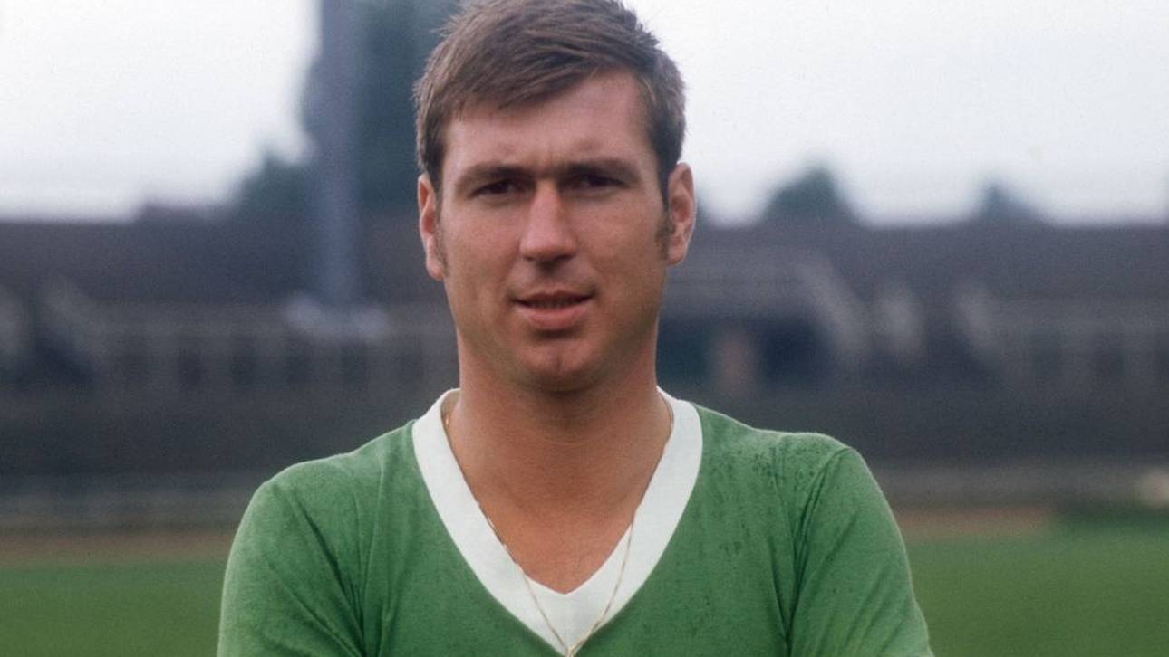 Sepp Piontek gegen Ende seiner aktiven Karriere bei Werder Bremen