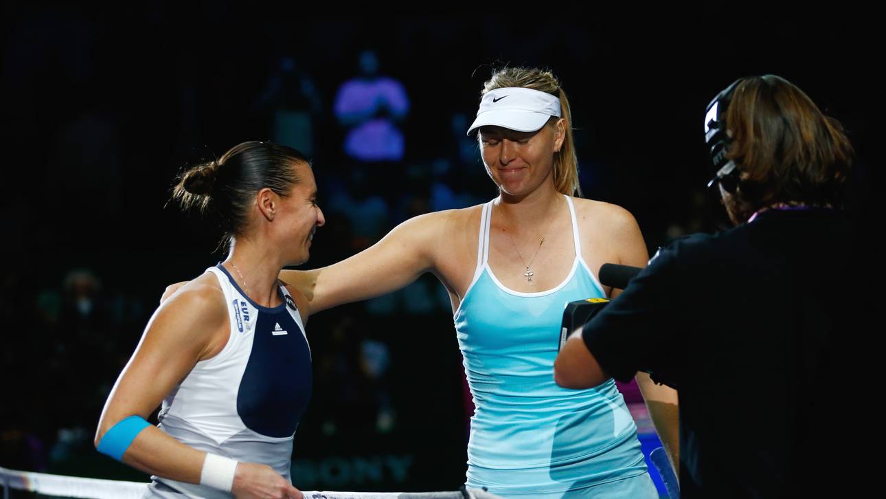 Scharapowa beendet Pennettas Karriere