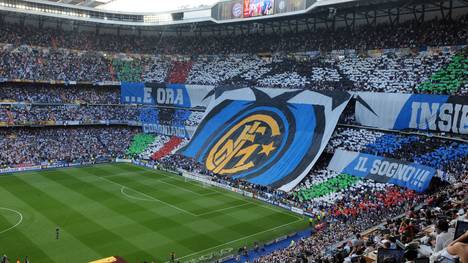 The logo of Inter Milan is displayed bef