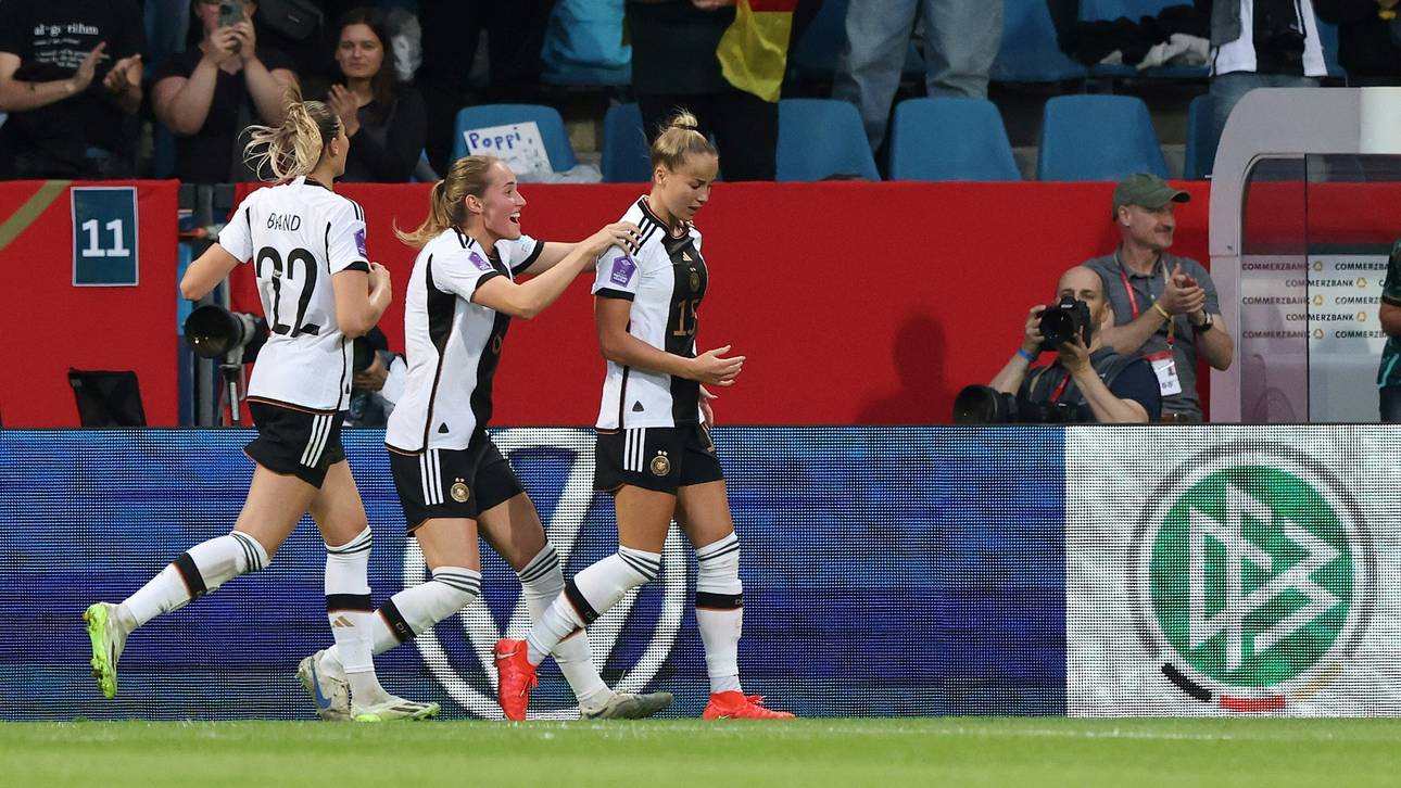 DFB-Frauen können es noch: Befreiungsschlag gegen Island