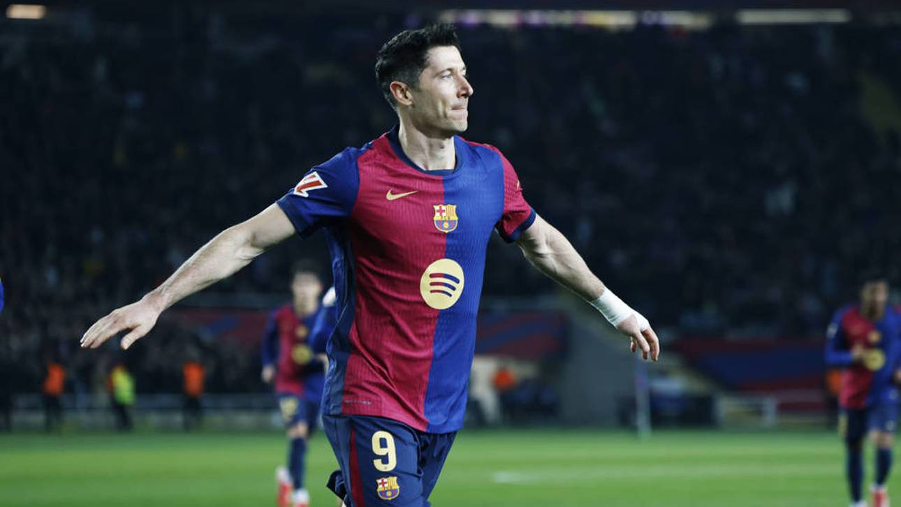 Robert Lewandowski soll beim FC Barcelona verlängern