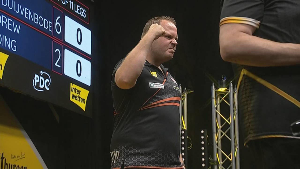 European Darts Matchplay: Van Duijvenbode ohne Probleme in die nächste Runde