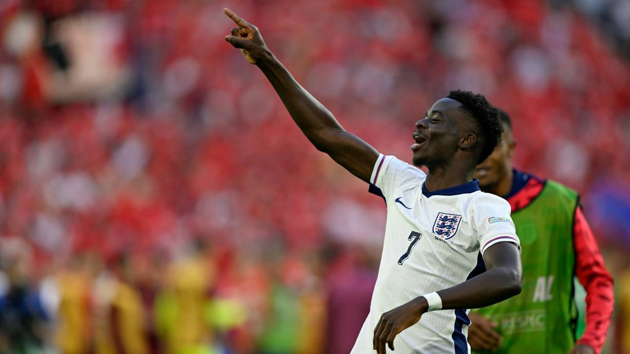 Englands Matchwinner Saka: „Glaube an meine Stärke“