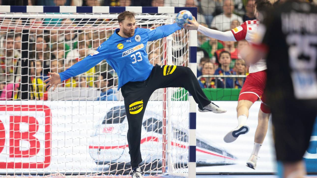 Handballer erreichen EM-Halbfinale – Fehlwurf-Festival gegen Kroatien