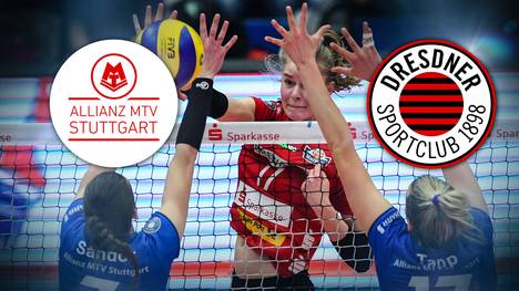 Volleyball Bundesliga, Allianz MTV Stuttgart - Dresdner SC