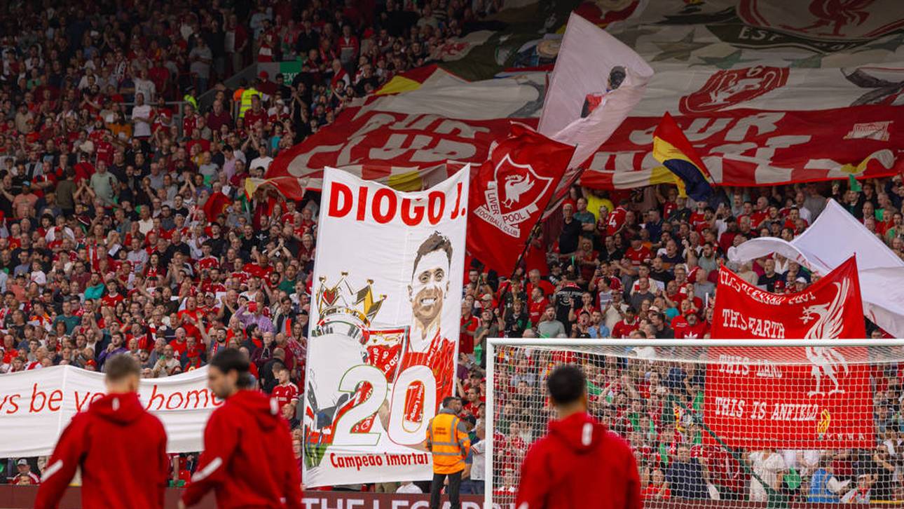 Besondere Geste für Jotas Söhne