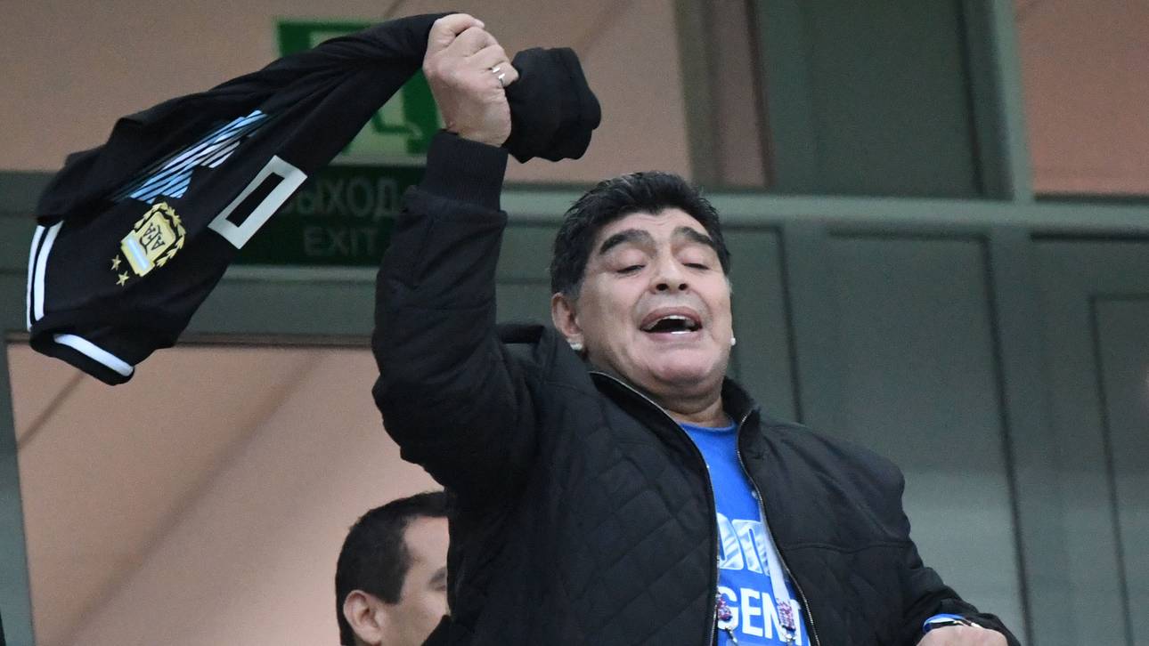 Falschmeldung: Maradona wehrt sich