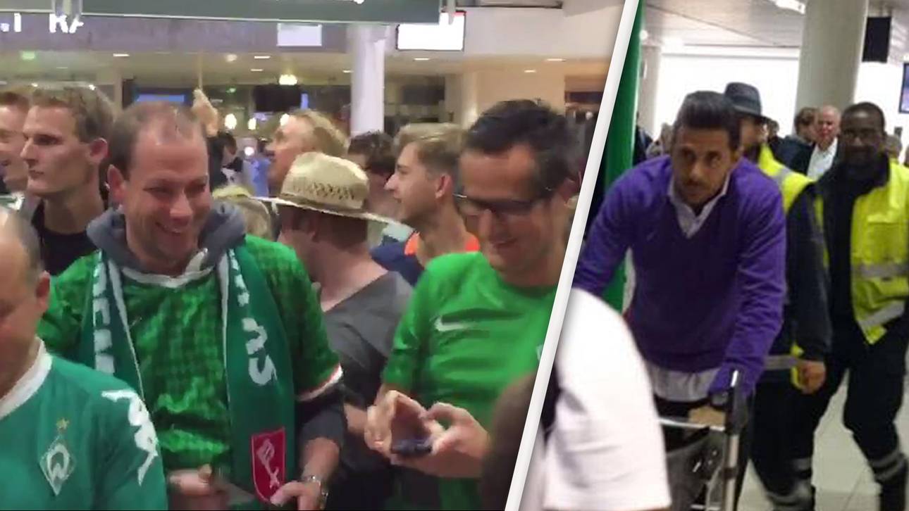 Pizarro in Bremen gelandet