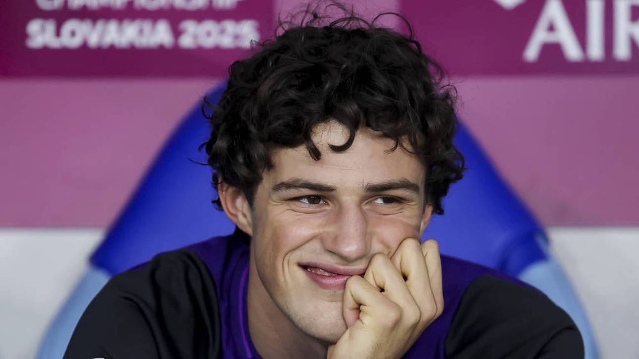 Merlin Röhl hatte bei der U21-EM viel Spaß