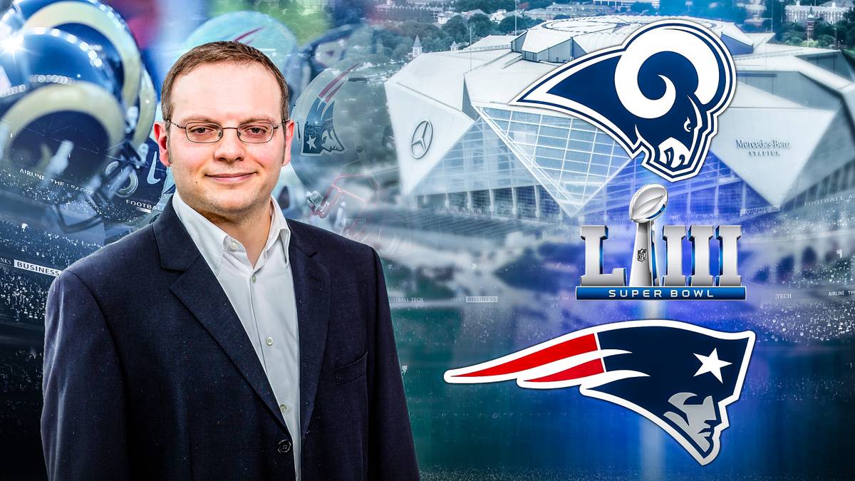 SPORT1-Reporter Eric Böhm berichtet vor Ort vom Super Bowl 2019