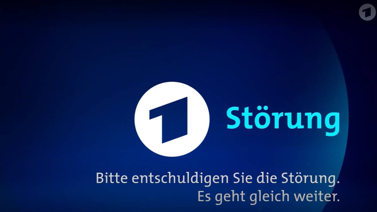 Mitten im Zielsprint kam es bei der ARD zu einer Störung