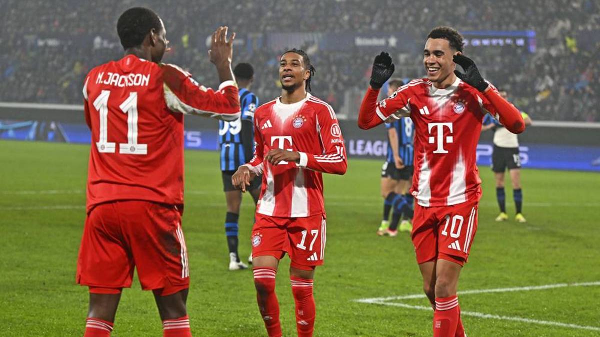 Der FC Bayern zeigt bei Atalanta Bergamo eine furiose Gala. Michael Olise überstrahlt alle. SPORT1 bewertet die Mannschaft in der Einzelkritik.