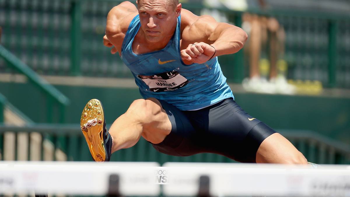 Der Amerikaner Trey Hardee ist ein Favorit auf Gold im Zehnkampf. Bei Olympia 2012 muss er seinem Landsmann Ashton Eaton noch den Vorzug lassen und holt Silber, dieses Jahr führt Hardee mit 8725 Punkten die Weltjahresbestenliste aber an. 2009 und 2011 hat sich Hardee den WM-Titel schon geschnappt