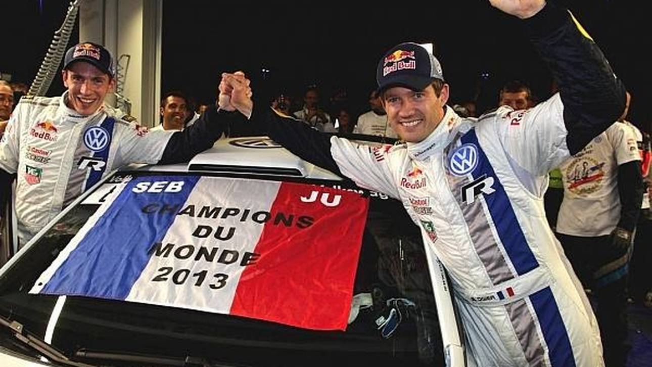Ogier ist Rallye-Weltmeister 2013