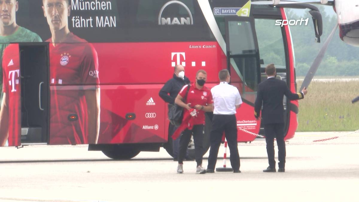 Der FC Bayern München ist nach dem Gewinn der Meisterschaft gelandet 