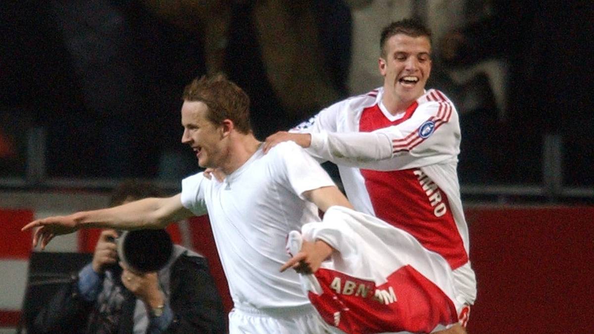 RAFAEL VAN DER VAART: Der einstige Hoffnungsträger des HSV steht nach sieben Jahren in der Jugend fünf weitere als Ajax-Profi auf dem Rasen und wird in der Zeit zweimal Meister und einmal Pokalsieger