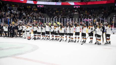 Deutschland gewann bei der Eishockey-WM 2023 Silber
