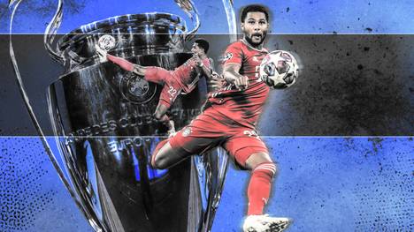 In England wurde er einst für zu schwach empfunden, jetzt glänzt Serge Gnabry im Trikot des FC Bayern. Gerade in der Königsklasse.