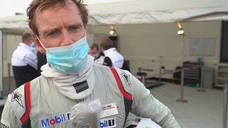 Hollywood-Star Michael Fassbender spricht über die anfänglichen Probleme beim Porsche Carrera Cup in Le Mans.
