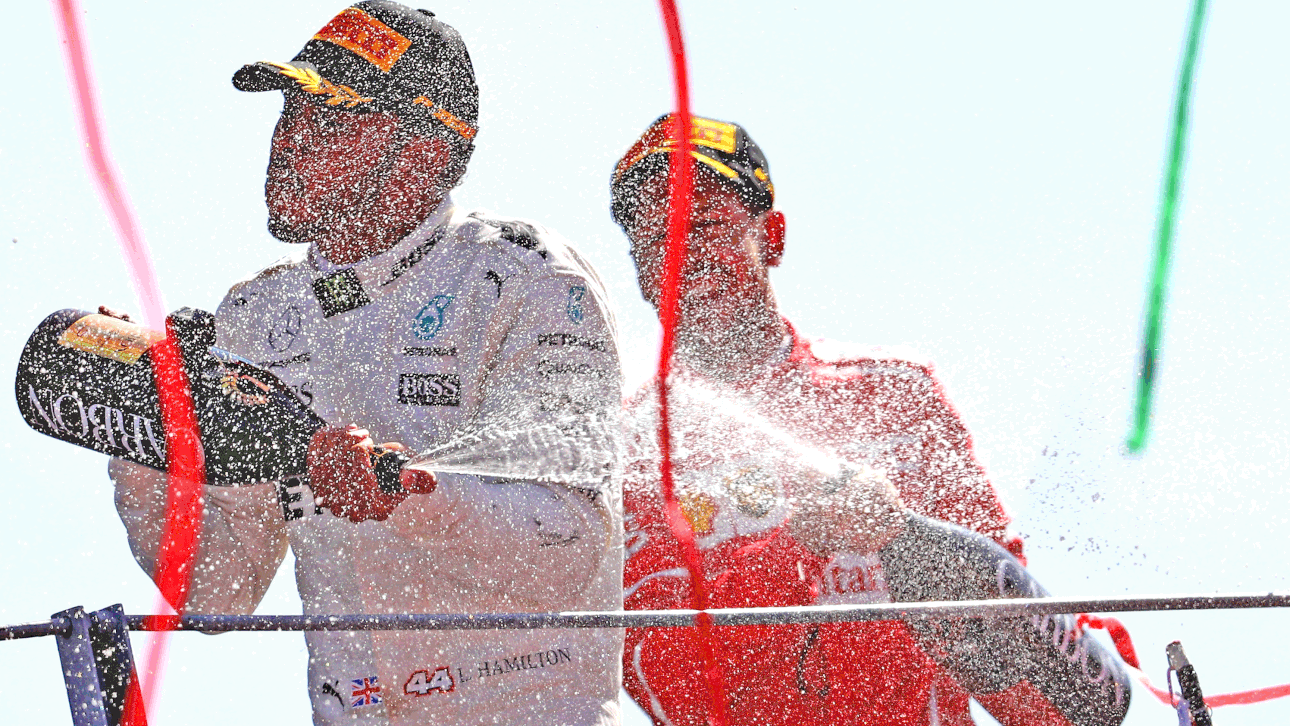 Hamilton siegt und überholt Vettel