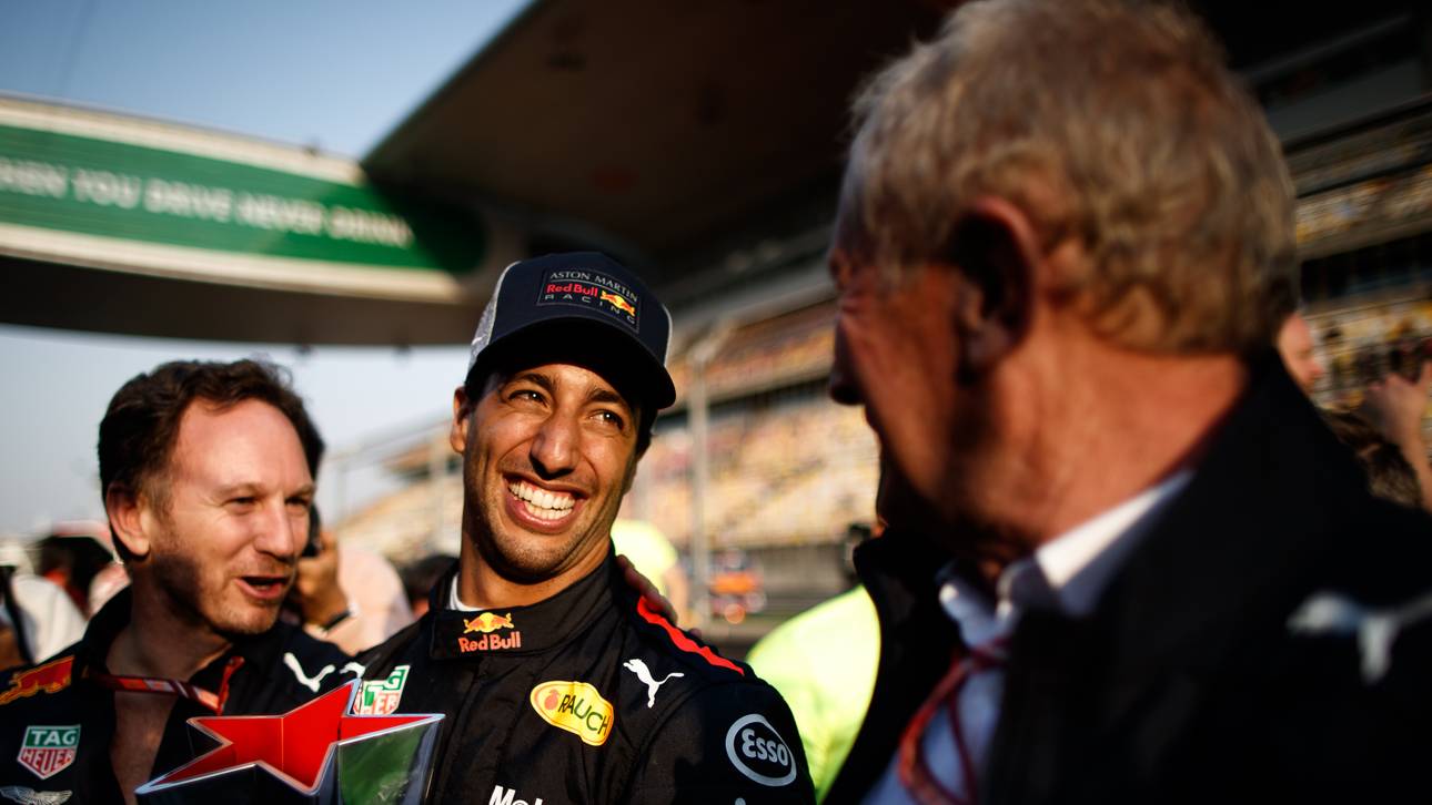 Red Bull: Ricciardo brach Wort
