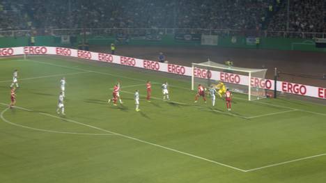 Der VfB Stuttgart fährt einen ungefährdeten Sieg im Pokal-Duell mit Preußen Münster ein. Mann des Spiels ist Neuzugang Ermedin Demirovic.