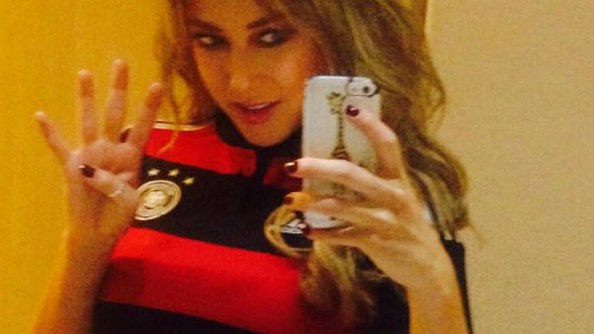 Bei der WM drückte sie auch dem DFB-Team die Daumen. Huppenkothen hat einen deutschen Vater und deshalb Sympathien für Joachim Löws Mannschaft