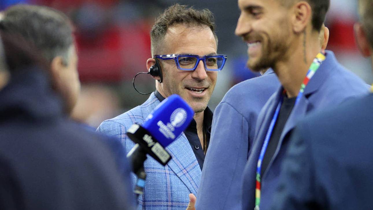 Alessandro Del Piero ist bei der EM in Deutschland als TV-Experte im Einsatz