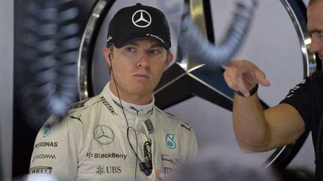 Nico Rosberg schied in Monza mit Motorschaden aus