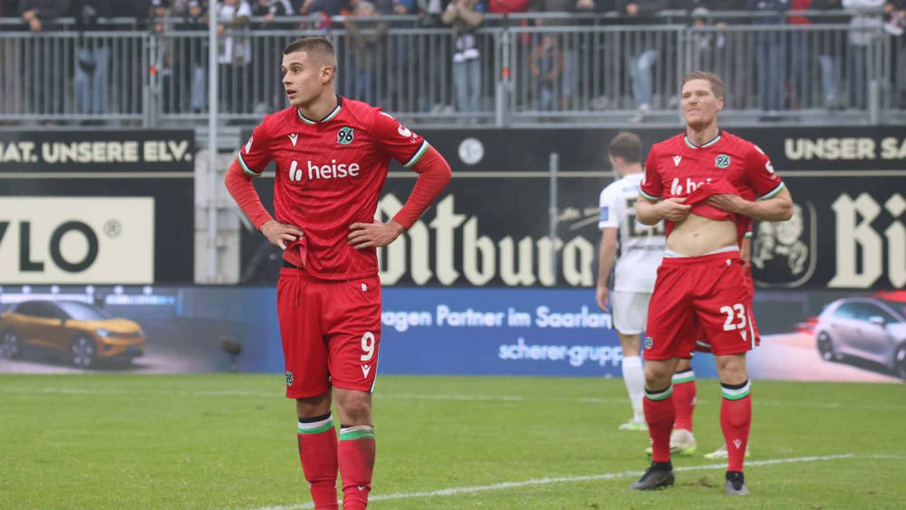 Hannover 96 war in Elversberg chancenlos