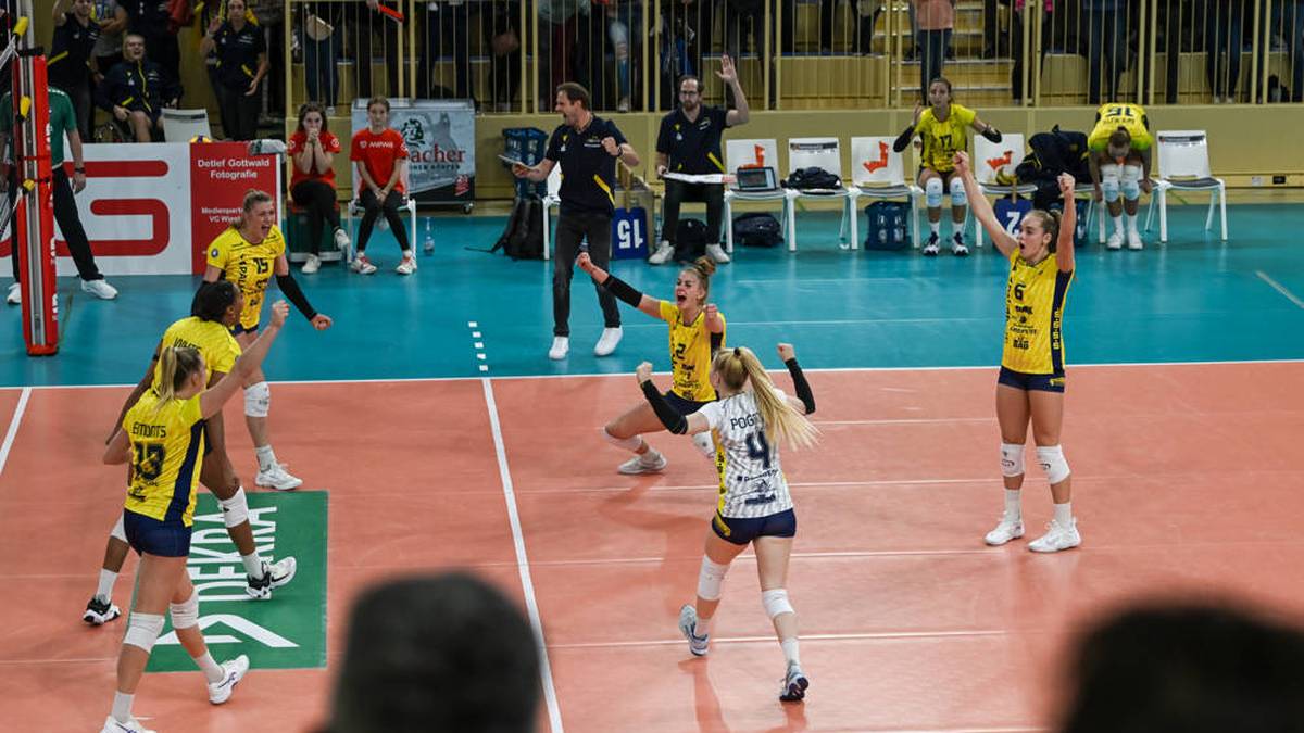 Volleyball-Bundesliga Frauen 2023/24 News, Ergebnisse and Volleyball-Bundesliga Frauen-Liveticker von Heute SPORT1