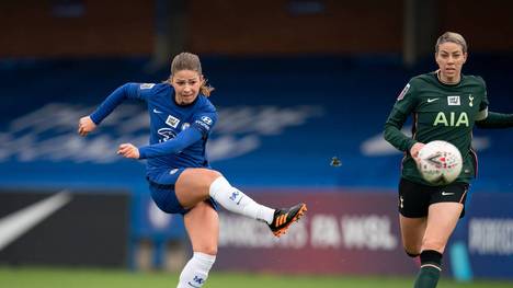 Melanie Leupolz spielt seit Sommer 2020 für die Frauen des FC Chelsea