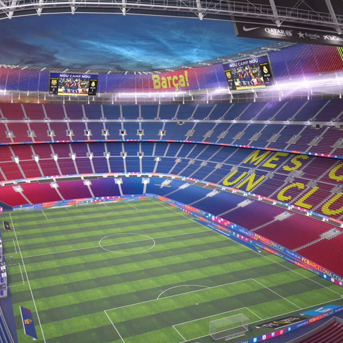 FC Barcelona zeigt Plne fr Stadion-Umbau des Camp Nou