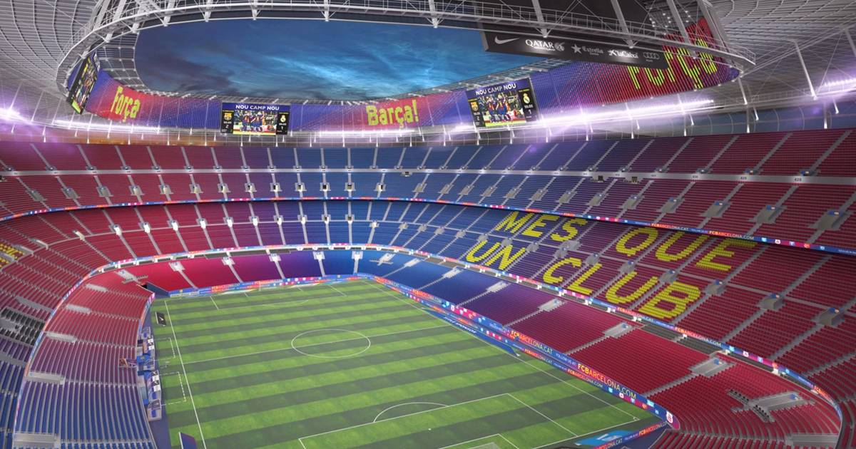 FC Barcelona zeigt Plne fr Stadion-Umbau des Camp Nou