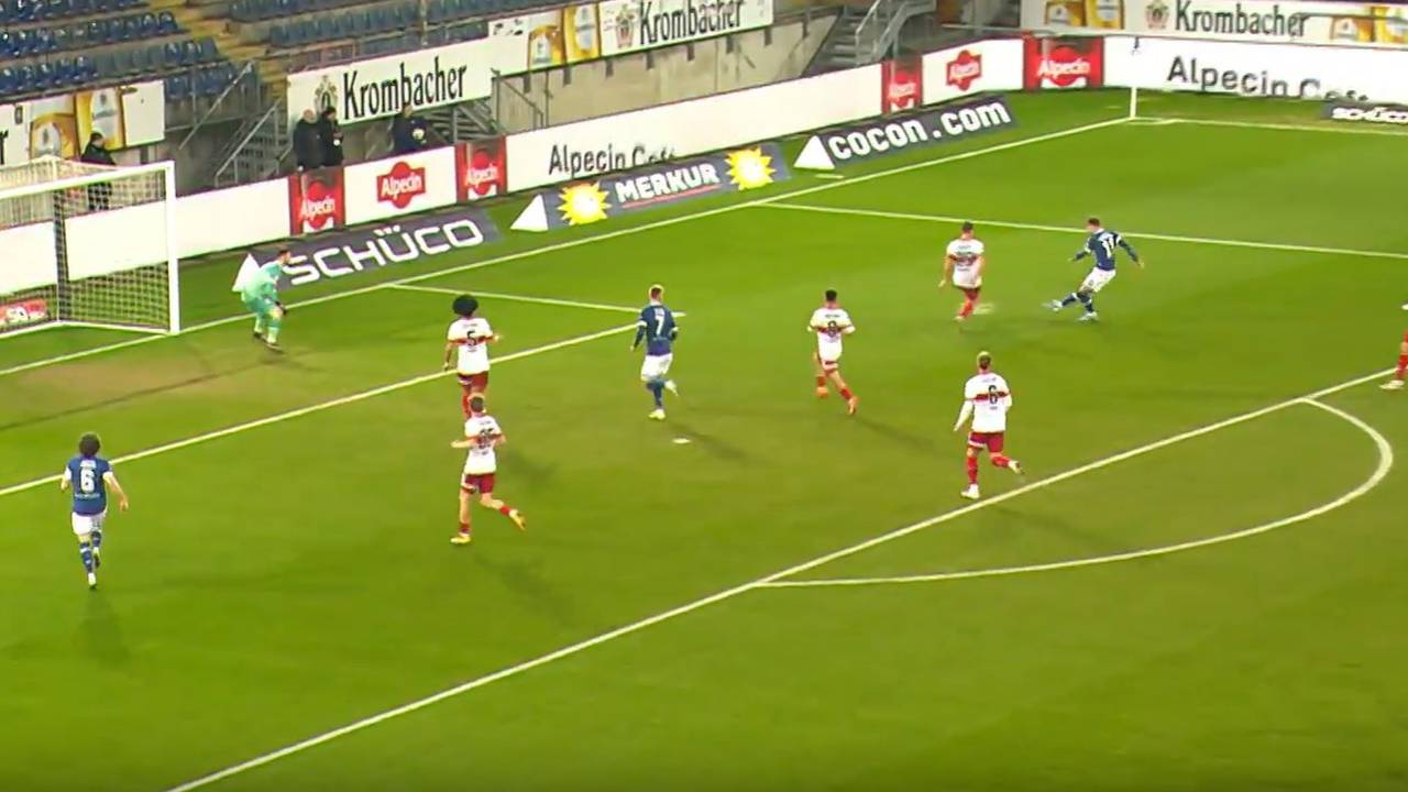 Arminia Bielefeld - VfB Stuttgart II 4:1 (Highlights)