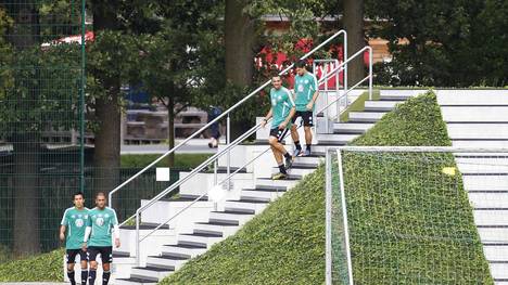 Das Treppenlaufen dürfte beim VfL Wolfsburg bald endgültig der Vergangenheit angehören