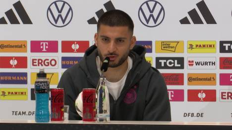 Deutschland muss beim dritten EM-Gruppenspiel gegen die Schweiz wohl mit einem schlechten Frankfurter Rasen zurechtkommen. Deniz Undav interessiert das wenig.