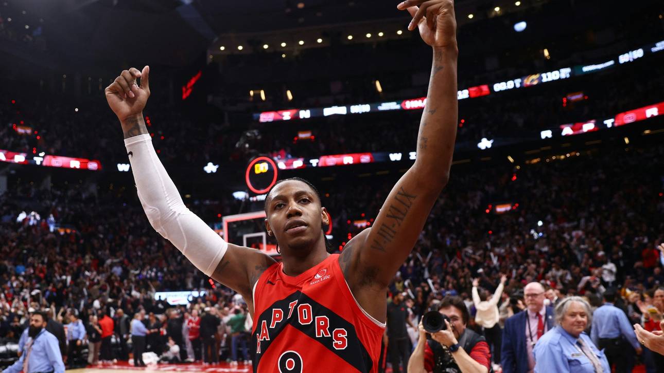Raptors-Profi RJ Barrett war der gefeierte Matchwinner in Spiel 6