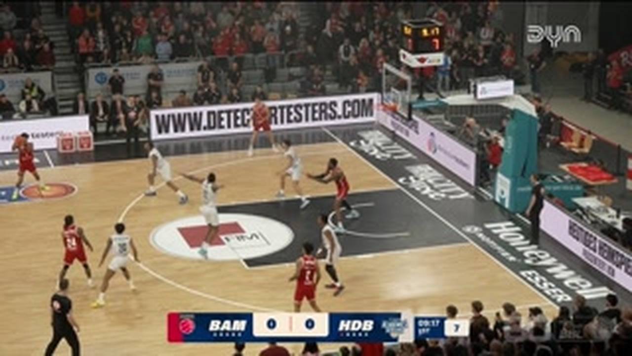 BMA365 Bamberg Baskets - MLP Academics Heidelberg | BBL-Highlights im Video
