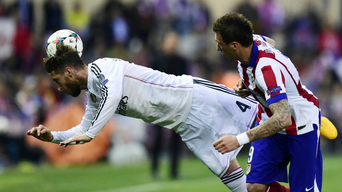 Im Viertelfinal-Hinspiel hat er seinen persönlichen Widersacher schnell gefunden: Real Sergio Ramos.