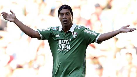 Ronaldinho stand bei Fluminense nur elf Wochen unter Vertrag