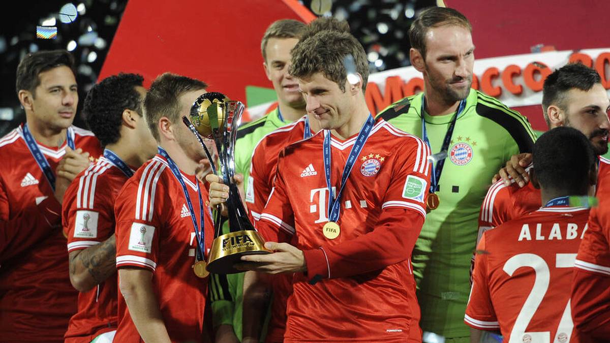 Auch Thomas Müller war bei Bayerns Triumph bei der Klub-WM 2013 schon dabei