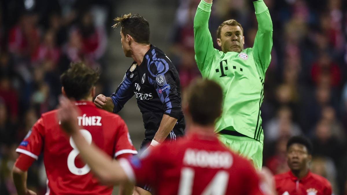MANUEL NEUER: Rettete mit mehren Glanzparaden gegen Ronaldo, Benzema und Bale. Bei beiden Gegentoren machtlos. Ohne den Rückkehrer wäre die Niederlage höher ausgefallen. SPORT1-Note: 1,5