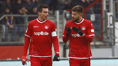 Christoph Moritz und Lukas Spalvis spielen für den 1. FC Kaiserslautern