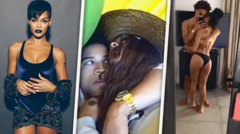 Leroy Sané hat gut Lachen: Beruflich läuft für Bayerns neuen Königtransfer alles bestens - und auch privat hat er sein Glück gefunden.