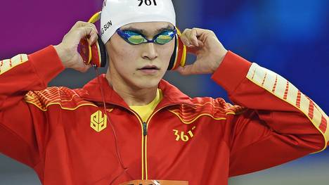 Chinas Superstar Sun Yang gewann in Kasan sein sechstes und siebtes WM-Gold