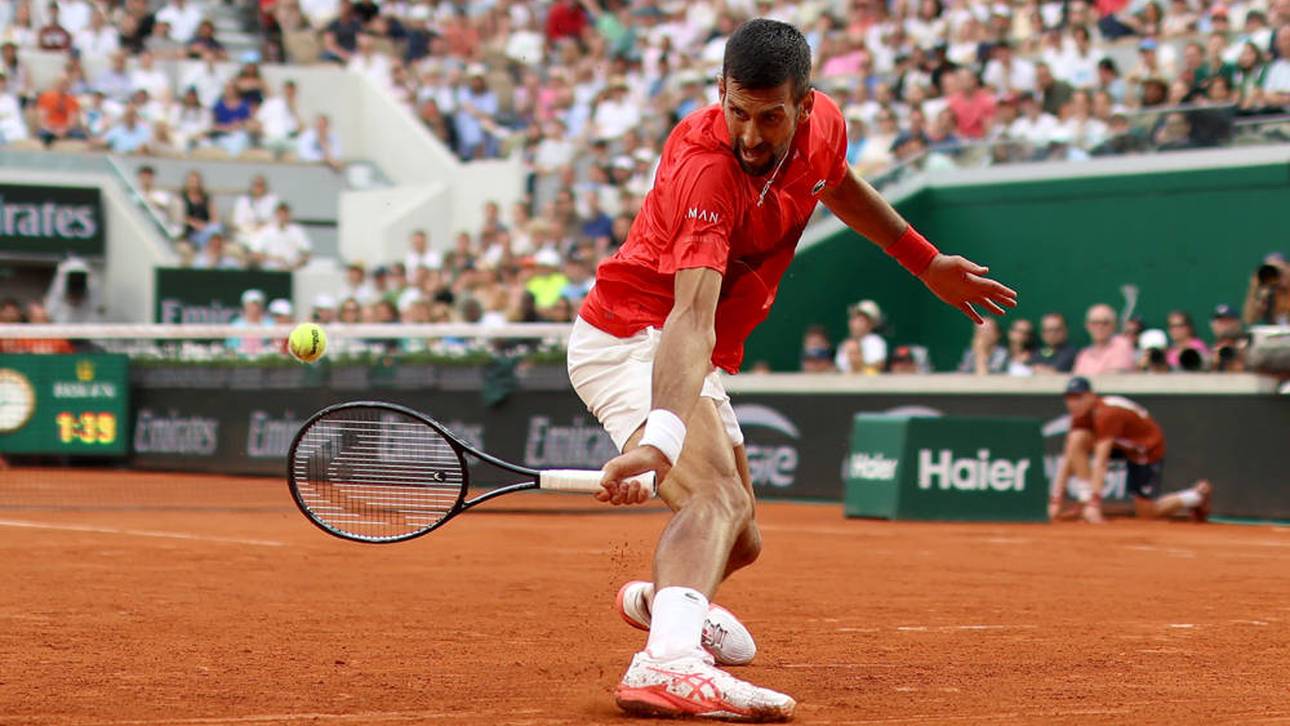 Djokovic und Sinner im Einsatz