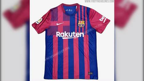 Das neue Heimtrikot des FC Barcelona wurde geleaked. Ein auffällig wildes Design macht es zum Hingucker.