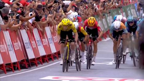 Topstar bereitet vor, Jungstar vollendet: Wout Van Aert führt seinen Teamkollegen Matthew Brennan zum erneuten Erfolg.